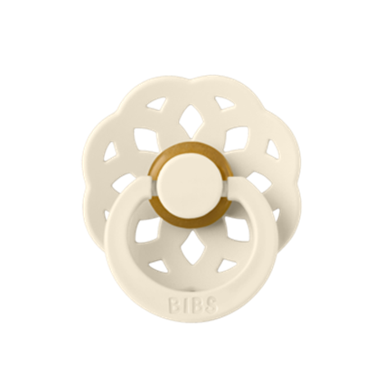 Bibs Boheme Kauçuk Emzik 0-6 Ay Ivory