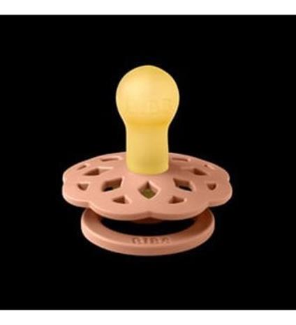 Bibs Boheme Kauçuk Emzik 0-6 Ay Peach