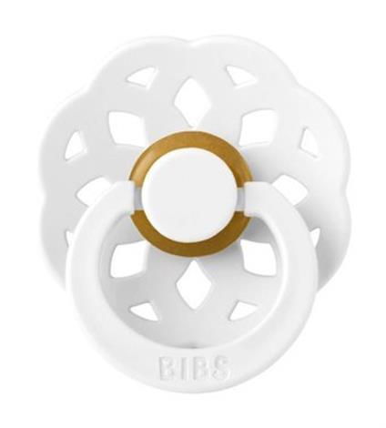 Bibs Boheme Kauçuk Emzik 6-18 Ay White