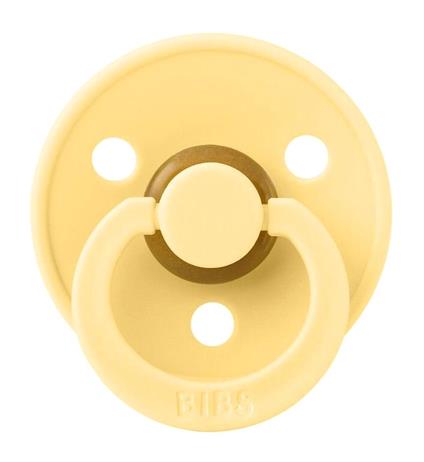 Bibs Colour Kauçuk Emzik 0-6 Ay Pale Butter