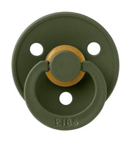 Bibs Colour Kauçuk Emzik 6-18 Ay Hunter Green