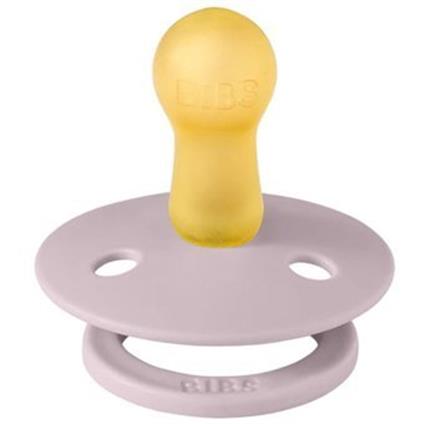 Bibs Colour Kauçuk Emzik 6-18 Ay Dusty Lilac