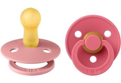 Bibs Colour Kauçuk Emzik 6-18 Ay Peach