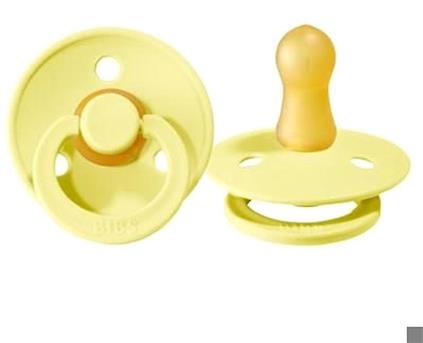 Bibs Colour Kauçuk Emzik 0-6 Ay Sunshine