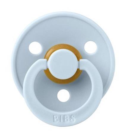 Bibs Colour Kauçuk Emzik 0-6 Ay Baby Blue