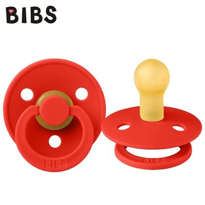 Bibs Colour Kauçuk Emzik 0-6 Ay Candy Apple