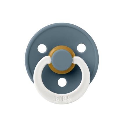 Bibs Colour Kauçuk Emzik 6-18 Ay Petrol Glow