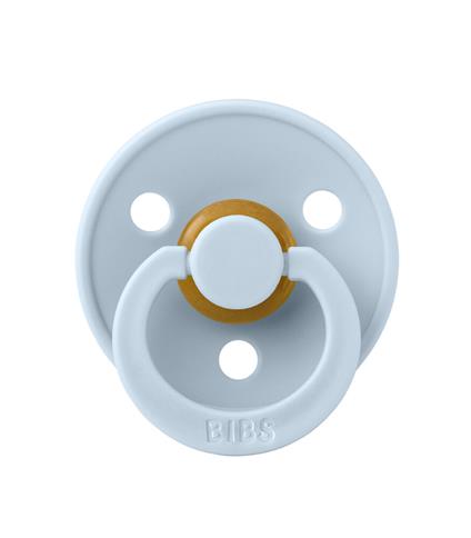 Bibs Colour Kauçuk Simetrik Emzik 6-12 Ay Baby Blue