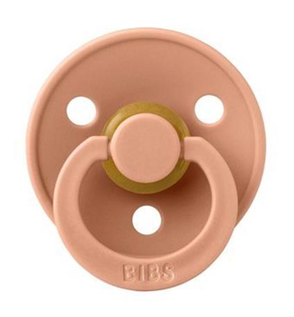 Bibs Colour Kauçuk Emzik 0-6 Ay Peach