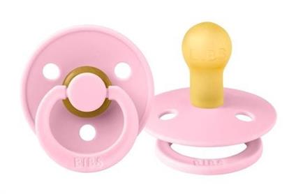 Bibs Colour Kauçuk Emzik 6-18 Ay Pink
