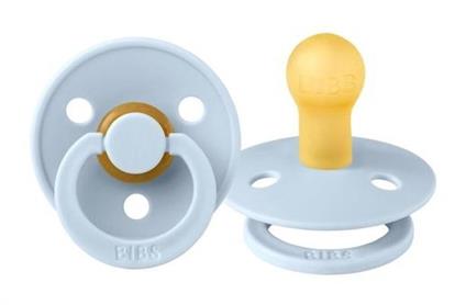 Bibs Colour Kauçuk Emzik 6-18 Ay Baby Blue