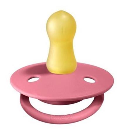 Bibs Colour Kauçuk Emzik 0-6 Ay Coral