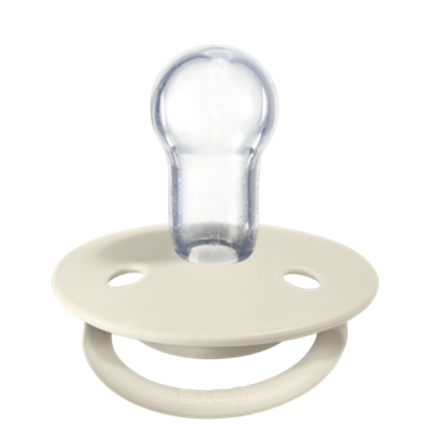 Bibs De Lux Silikon Emzik 0-36 Ay Ivory
