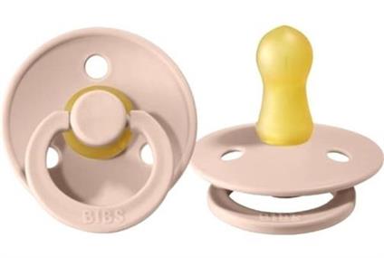 Bibs Colour Kauçuk Emzik 0-6 Ay Blush