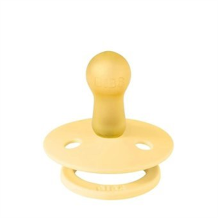 Bibs Colour Kauçuk Emzik 6-18 Ay Pale Butter