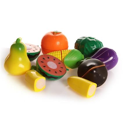 Urt007-Kutu-3 41 Pcs Kesilebilen Meyve Sebze Manav