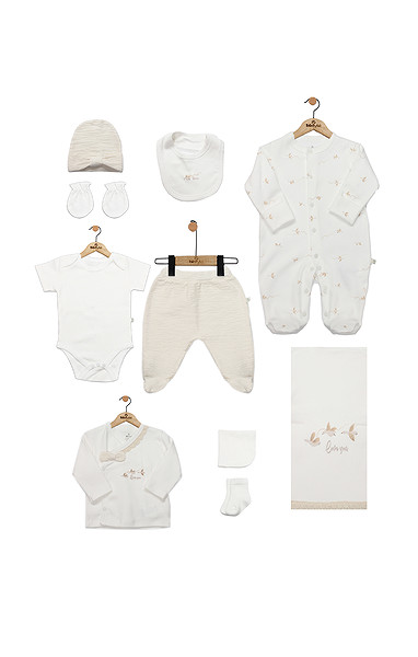 Bistyle 10Lu Hastane Çıkışı Love You Smile 11119 Ekru