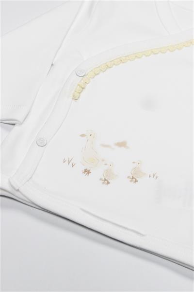 Bistyle 10Lu Hastane Çıkışı Welcome Baby Duck 11103 Sarı-Ekru