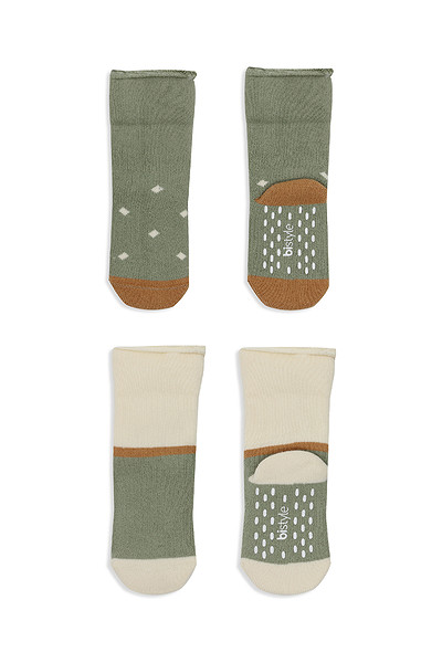 Bistyle 2Li Havlu Soket Kaymaz Point Girl 10505 Nil