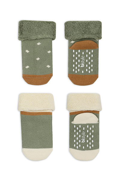 Bistyle 2Li Havlu Soket Kaymaz Point Girl 10505 Nil