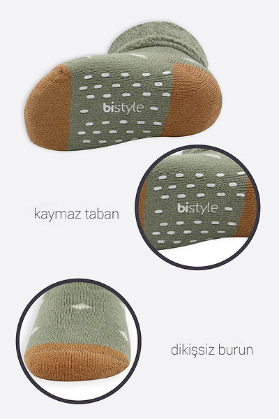 Bistyle 2Li Havlu Soket Kaymaz Point Girl 10505 Nil