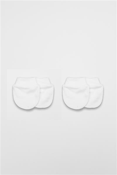 Bistyle 2Li Penye Eldiven Basıc 90108 Beyaz