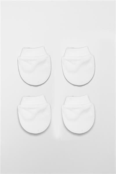 Bistyle 2Li Penye Eldiven Basıc 90108 Beyaz