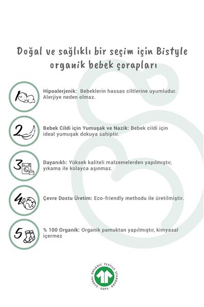 Bistyle 2'Li Sneakers Kaymaz Basic Penye Çorap 20103 Beyaz Beyaz