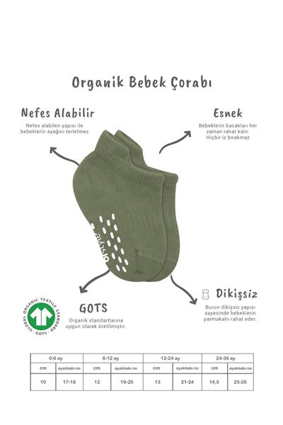 Bistyle 2'Li Sneakers Kaymaz Colours Penye Çorap 20104 Nil Bej