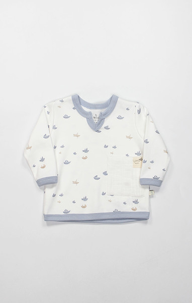 Bistyle 2Li Takım Little Boats 14127 Ekru