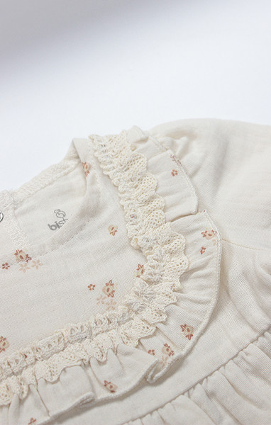 Bistyle 2Li Takım Müslin Daisy Flowers 14130 Somon