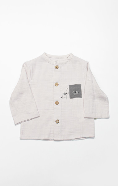 Bistyle 2Li Takım Müslin Star Elephant 14143 Gri