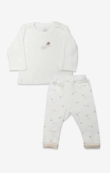 Bistyle 2Li Takım Ocean And Starfish 14147 Ekru