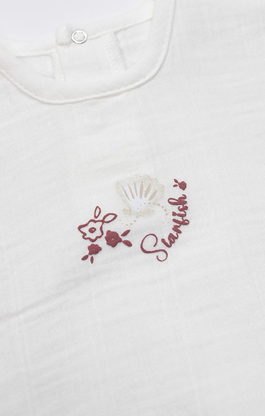 Bistyle 2Li Takım Şort Müslin Starfish Wishes 14124 Pembe