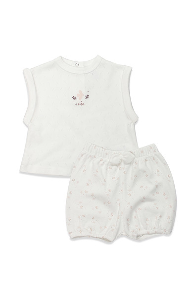 Bistyle 2Li Takım Şortlu Morning Sun 14146 Ekru