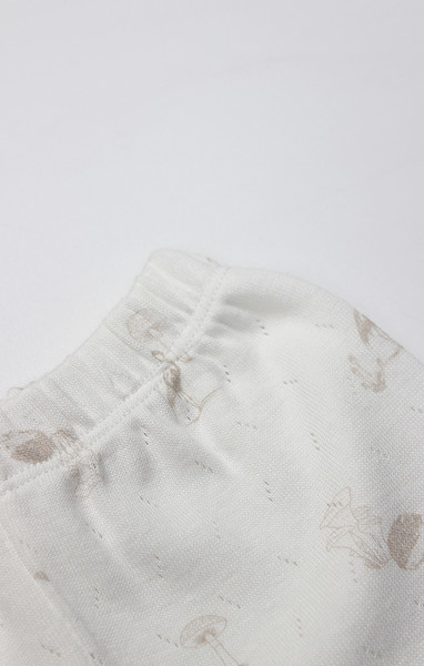 Bistyle 2Li Takım Şortlu My Favorite Zoo 14150 Ekru