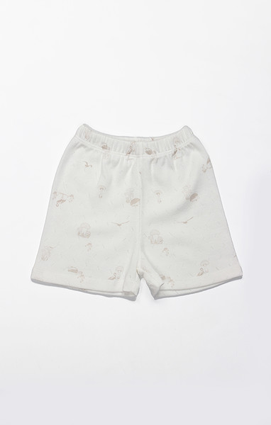Bistyle 2Li Takım Şortlu My Favorite Zoo 14150 Ekru