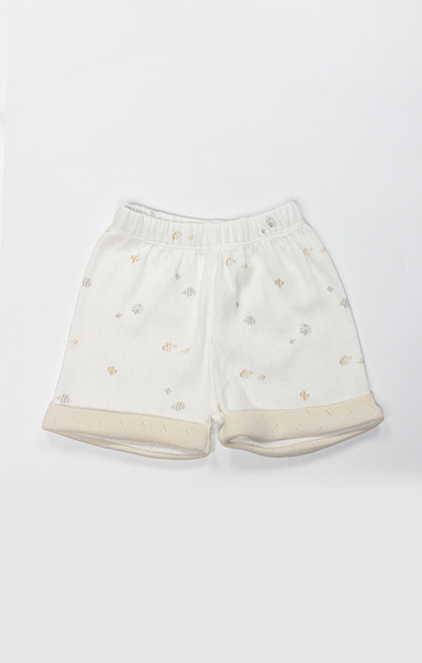 Bistyle 2Li Takım Şortlu Ocean And Starfish 14148 Ekru