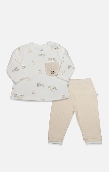 Bistyle 2Li Takım With You Family 14121 Bej