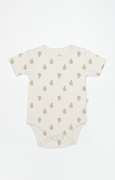 Bistyle 3Lü Body Yarım Kol Travel Clasic Kutulu 17162 Ekru