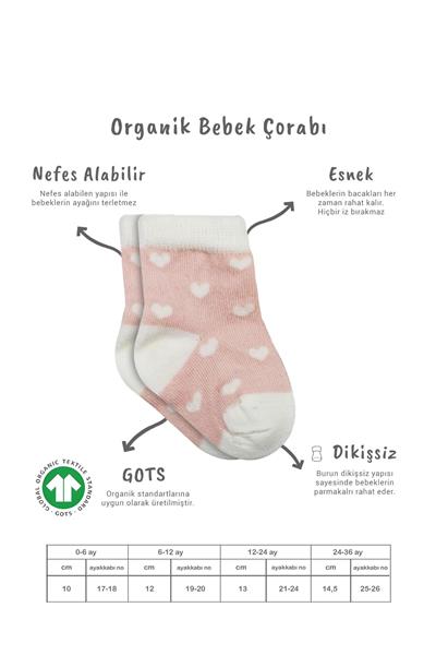 Bistyle 3Lü Penye Cute Stars Soket Çorap 10115 Pembe