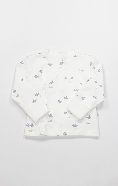 Bistyle 3Lü Zıbın Takım Little Boats 13125 Ekru