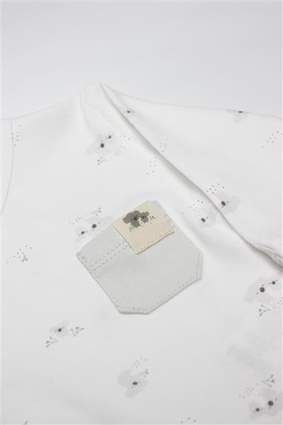 Bistyle 3Lü Zıbın Takım Lıttle Koala 13109 Gri