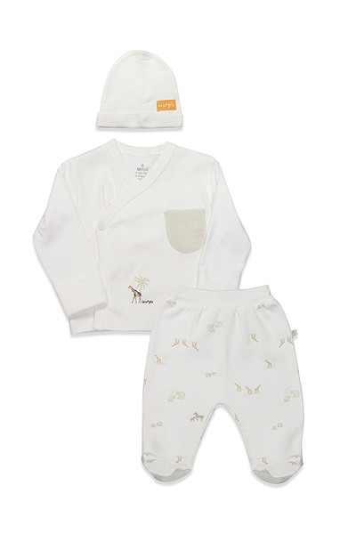 Bistyle 3Lü Zıbın Takım Safari Forewer 13128 Yeşil