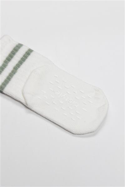 Bistyle 5'Li Penye Kaymaz Çember Soket Çorap 10122 Ekru