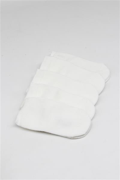 Bistyle 5'Li Penye Soket Kutulu Basic Çorap 10131 Ekru