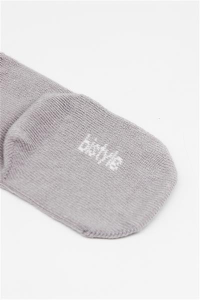 Bistyle 5'Li Penye Soket Kutulu Basic Çorap 10131 Pudra