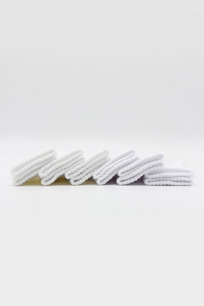 Bistyle 6'Lı Basic Penye Soket Çorap 10101 Beyaz