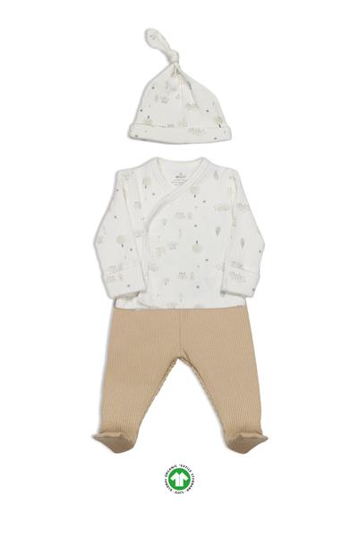 Bistyle Always Dream 3'Lü Zıbın Takım 13110 Ekru Bej