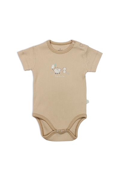 Bistyle Always Dream Yarım Kol 2'Li Body 17114 Ekru Bej